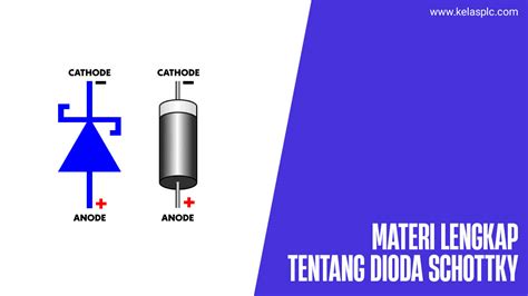 √ Pengertian Dioda Schottky : Simbol, Cara Kerja, Dan Penggunaanya