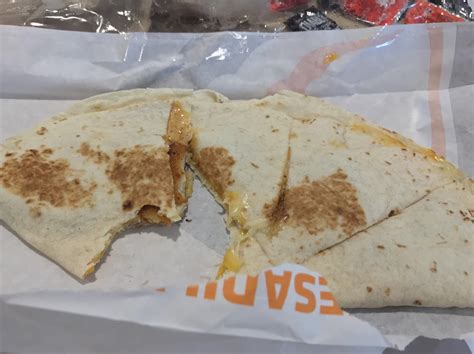 Chicken Quesadilla Taco Bell