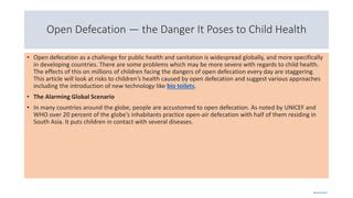 Open Defecation — the Danger It Poses to Child Health.pptx