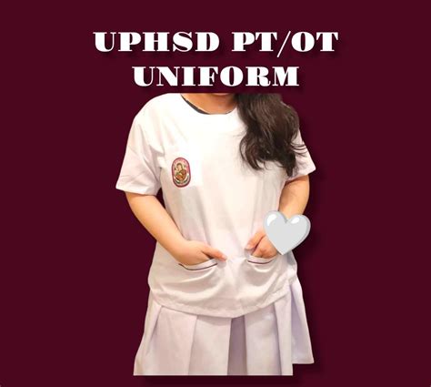 UPHSD BS Physical Therapy/BS Occupational Therapy Uniform Set, Women's Fashion, Bottoms, Skirts ...