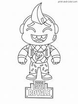 Fortnite Printables Coloring Pages sketch template