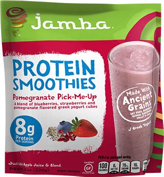 Download Transparent Jamba At Home Smoothies Pomegranate Pick Me Up - Jamba Juice Smoothies ...