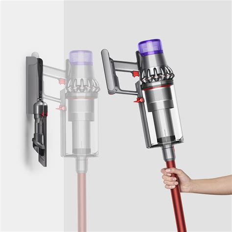 Dyson Outsize Cordless Vacuum Cleaner, Nickel/Red, Extra Large