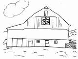 Free Barn Coloring Pages Pdf  Coloringfoldercom sketch template