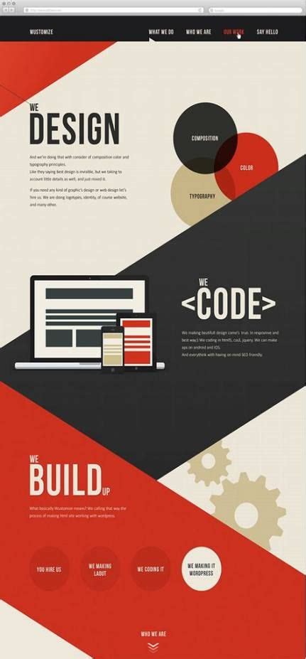 30+ Ideas Design Studio Inspiration Layout #design | Web design, Composition design, Web layout