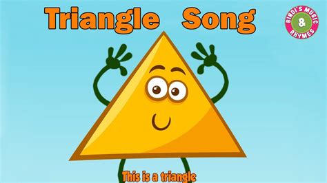 Triangle Song | Learn Shapes song for kids | Triangle Song For Kids | Nursery Rhymes - YouTube