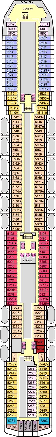 Carnival Spirit Deck Plans: Ship Layout, Staterooms & Map - Cruise Critic