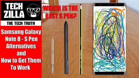 Samsung Galaxy Note 8 S Pen Alternatives and Tutorial (4K) - YouTube