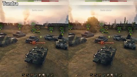 World Of Tanks | Tundra mod vs Vanilla mod - YouTube