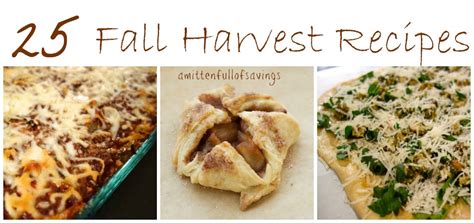 25 Fall Harvest Recipes