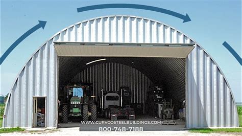 Quonset Hut Buildings- Do-it-yourself Construction, Arch Building Kits by Curvco Steel Buildings ...