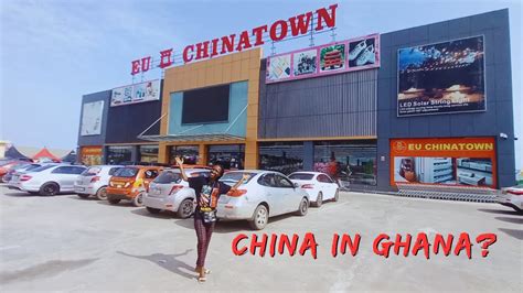 Is Chinatown in Ghana? Newly built China shopping center! *Shocking* - YouTube