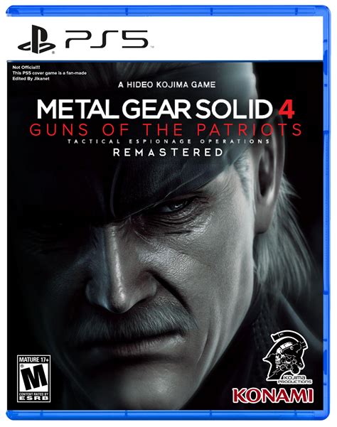 Metal Gear Solid 4 -Remastered- | Game Ideas Wiki | Fandom