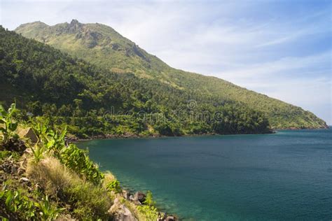 Camiguin island stock image. Image of tree, cascade, travel - 19510473