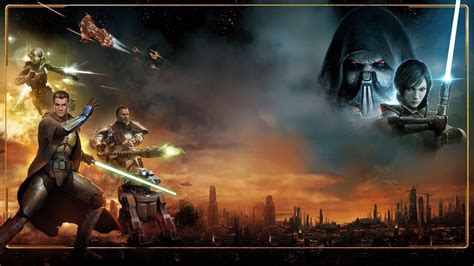 Download Swtor Sith And Jedi Poster Wallpaper | Wallpapers.com