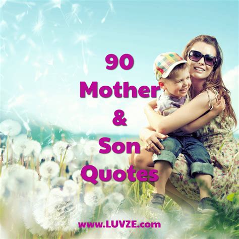 90 Cute Mother Son Quotes and Sayings