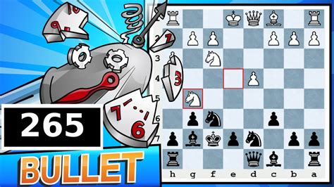 Bullet Chess #265: 12 games in the ICC 1-minute pool - YouTube