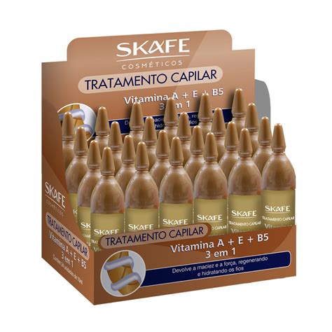 Ampolas de tratamento - Skafe Cosméticos