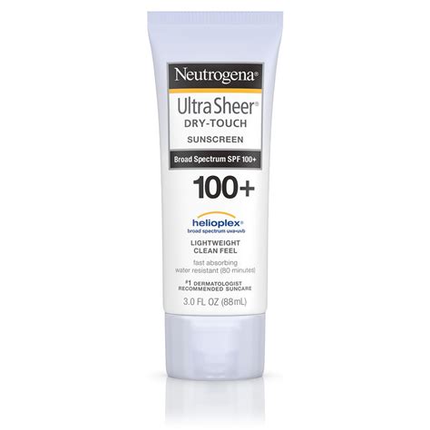 Neutrogena - Ultra Sheer Dry-Touch Sunscreen SPF 100+ - ISZA