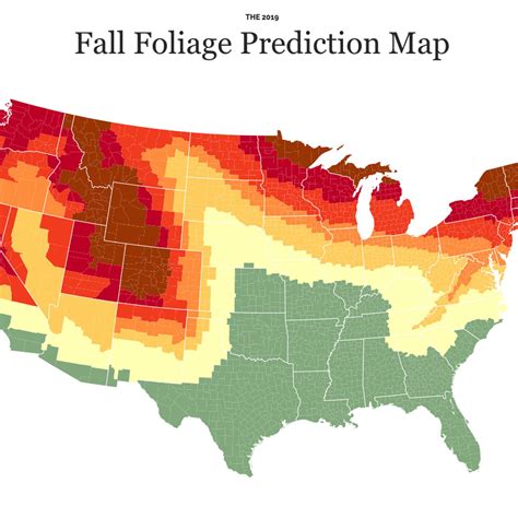 Fall Foliage Map