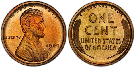 1909 1C Lincoln, RD (Proof) Lincoln Cent (Wheat Reverse) - PCGS CoinFacts