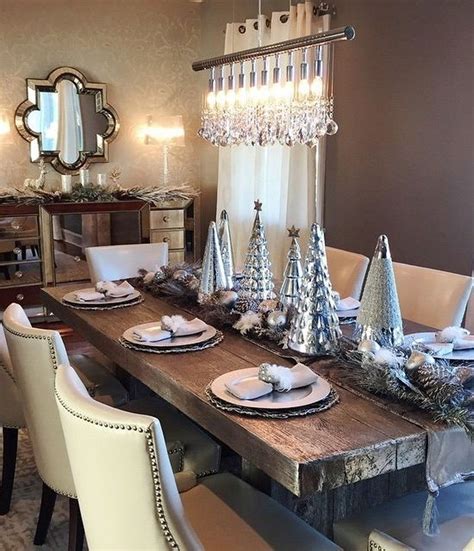 50 The Best Winter Dining Room Decorations - SWEETYHOMEE | Dining room ...