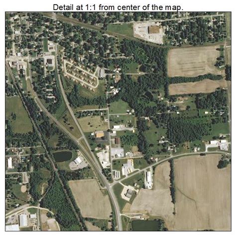 Aerial Photography Map of Centralia, IL Illinois