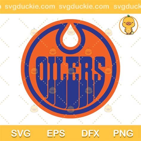 Edmonton Oilers Logo Blue SVG, Edmonton Oilers Ice Hockey