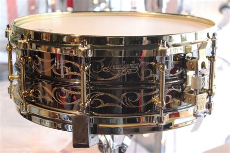 Ludwig Engraved Black Beauty Snare Drum L2005 New In The Box John Aldridge #Ludwig | Drums ...