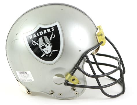 Lot Detail - 1980's-90's Los Angeles Raiders Helmet (MEARS LOA)