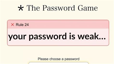 Neal Fun Password Game Answers Neal.fun The Password Game