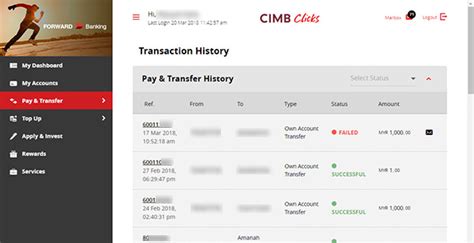 how to transfer money to asb using cimb clicks