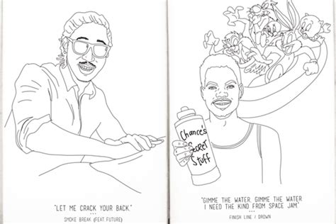 Chance The Rapper’s ‘Coloring Book’ Lyrics Are Now a Coloring Book ...