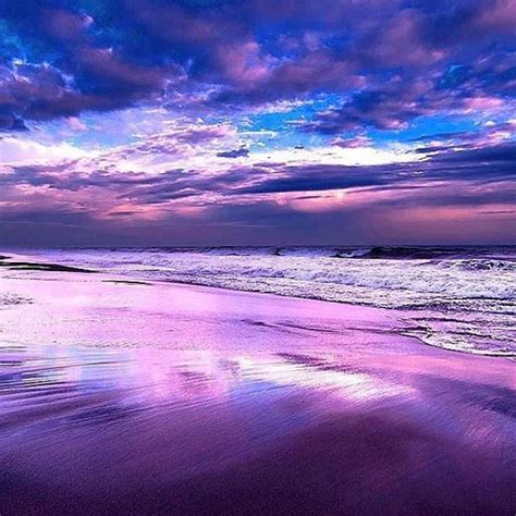 Untitled Pc Beach, Purple Beach, Purple Sunset, Beach Sunset, Sunrise ...