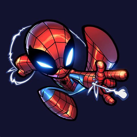 Chibi Spidey by zaratus on DeviantArt