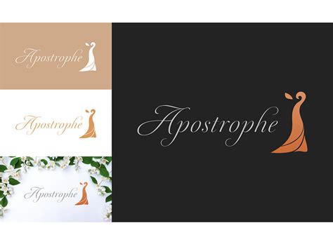 Apostrophe logo variations! by Anchal Kumar on Dribbble