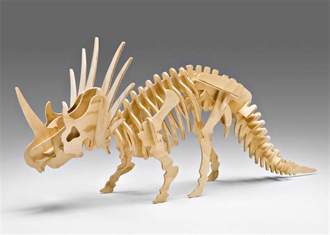 Styracosaurus 3D Dinosaur Puzzle | Products | Dinosaur puzzles, Wooden ...