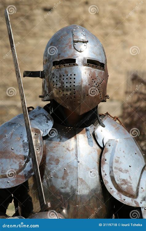 Medieval Knight.Portrait. stock photo. Image of heritage - 3119718