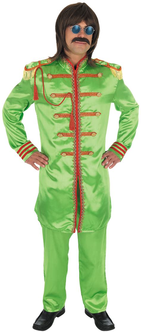 Pop Sergeant Pepper 1960s Beatles SGT Fancy Dress Mens 60s-70s Hippy Costume | eBay