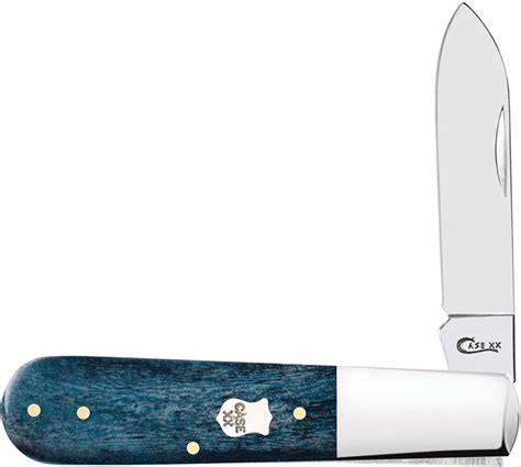 Case Barlow Knife 11195 Smooth Mediterranean Blue Bone 61009SS