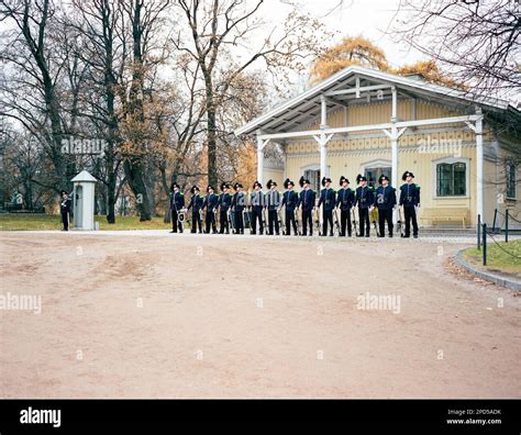 Royal Guards, The Royal Palace, Oslo, Norway Stock Photo - Alamy