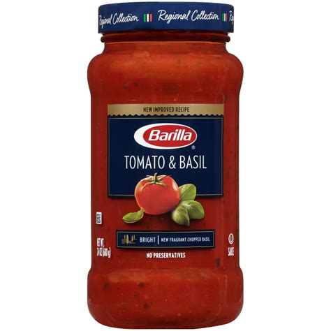 Barilla® Tomato & Basil Pasta Sauce 24 oz - Walmart.com - Walmart.com