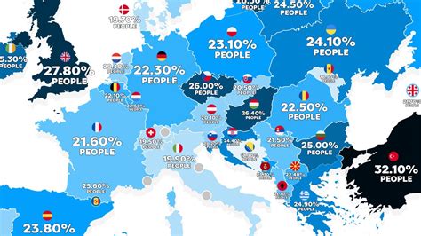 Obesity in America vs Europe: Two maps explain it all - Big Think