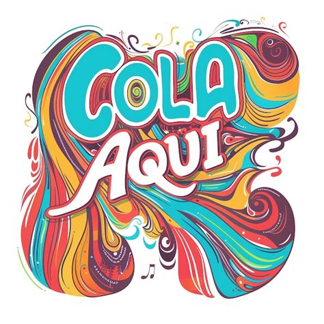 Premium Photo | A colorful picture of a coca cola logo