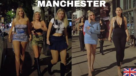 MANCHESTER CITY UK NIGHTLIFE WALK - YouTube