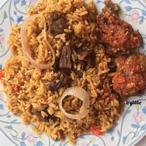 How to make beef jollof rice | African food, Recipes, Food