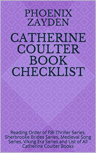 Catherine Coulter Book Checklist: Reading Order of FBI Thriller Series ...