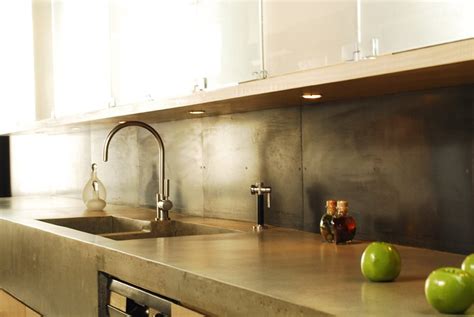 15 Stunning Concrete Kitchen Counters - Housely