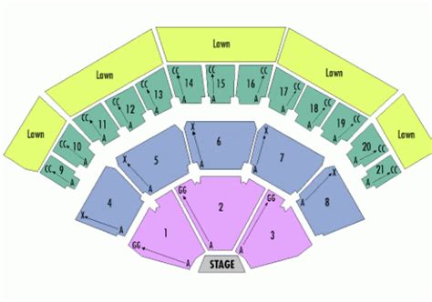 Summerfest: Marcus Amphitheater Seating Chart