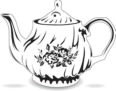 black and white teapot clipart 20 free Cliparts | Download images on Clipground 2024